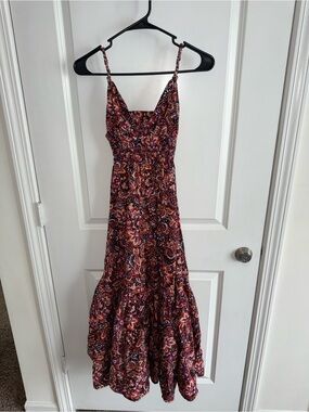 Jason Wu Multi Colored Paisley Maxi Dress